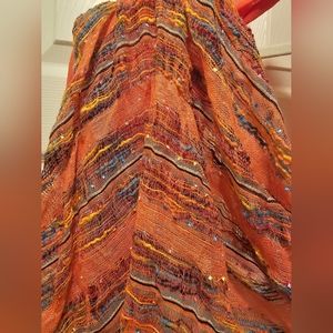Orange scarf/wrap